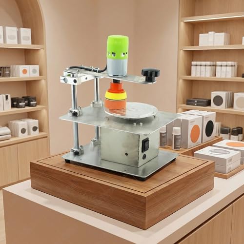 Disc Repair Machine - Halbautomatischer CD/DVD-Polierer stellt Kratzer und Oxidation wieder her, hohe Reparaturrate, einfach zu bedienen