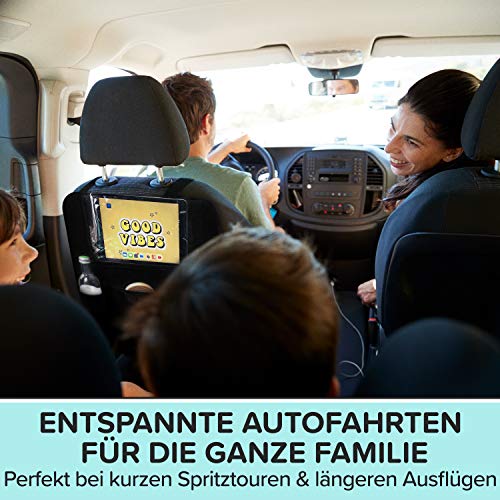Rückenlehnenschutz von Pure Living für Autositz mit Organizer