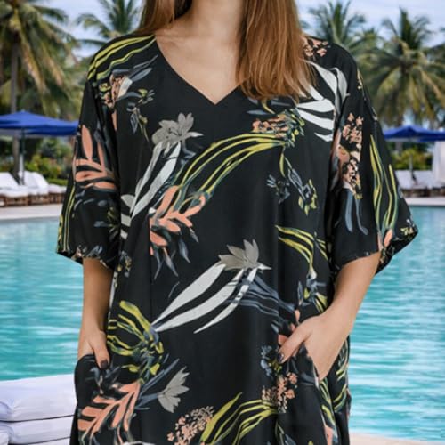 Image of Miss Lavish London Women's Kaftan- Kaftan Dress for Casual, Party, Evening, Vacation and Everyday Wear