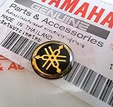 yamaha schriftzug silber 12mm Durchmesser Gewölbt Gel Harz Konstruktion