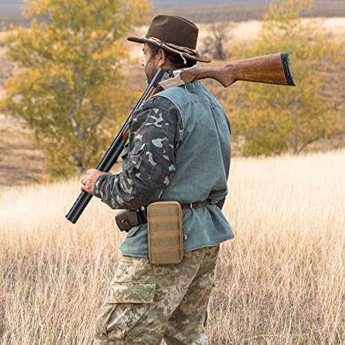 UBORSE 2pc Tactical Molle Pouch Waterproof Portable Mini Military Package Small Waist Pack EDC Bag Multifunctional Utility Pouch Hanging Accessories for Hiking, Hunting, Camping