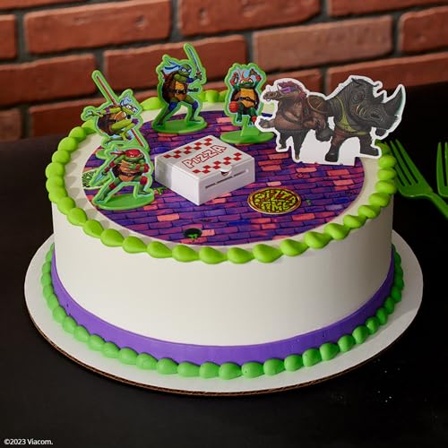 image for DecoPac DecoSet® Teenage Mutant Ninja Turtles™ Pizza Power Cake Top