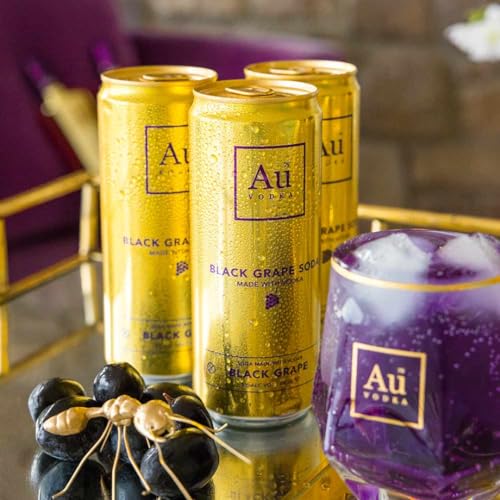 Au Vodka RTD Can Black Grape