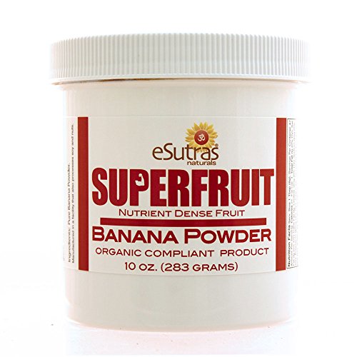 Esutras Organics Pure Organic Banana Powder, 10 Ounce #TOP4