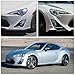 AUTOWIKI OEM Series Driving Fog Lights Covers for 2013 2014 2015 2016 Scion FR-S & for Toyota 86 Driving Fog Lights Black Bezel Kit for 13-16 Scion FR-S & Toyota 86, Left and Right Side