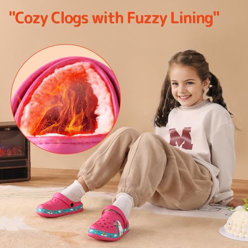 Image of Kids Clogs for Boys Girls Lightweight Slip-On Sandals Water Shoes Beach Pool Slippers for Toddler /Little Kid