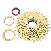 Produktbild Dilwe 9-Fach Freilauf Fahrrad 1132T Kassette Schwungrad Ersatz Mountainbike Gold