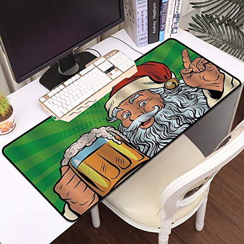 Gaming-Mausmatte, große Maustatt Säugetier-Shepherd-Bauer, der Seine Herde Graze-Keeper-Weide im Freien Schaf, genähte