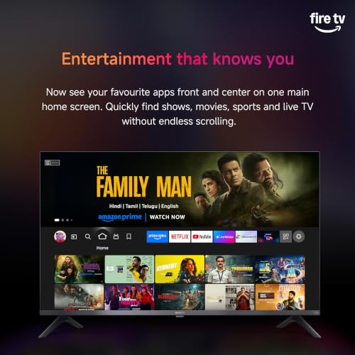 Image of Xiaomi 138 cm (55 inches) Smart TV MiniLED QLED Fire TV L55MC-FSMIN