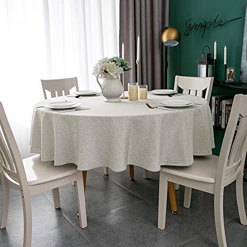 WELTRXE - Tovaglia rotonda impermeabile in