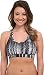 adidas Performance Women's Print Techfit Bra, White, Medium