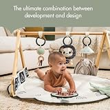 Tiny Love Decor Gimnastyka Bobasa Mata edukacyjna z drewnianym stojakiem