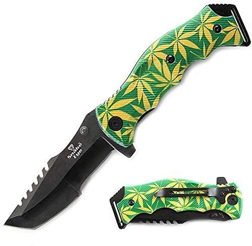 Snake Eye Tactical Heavy Duty Huntsman Folding Pocket Knife Outdoors Hunting Camping Fishing
