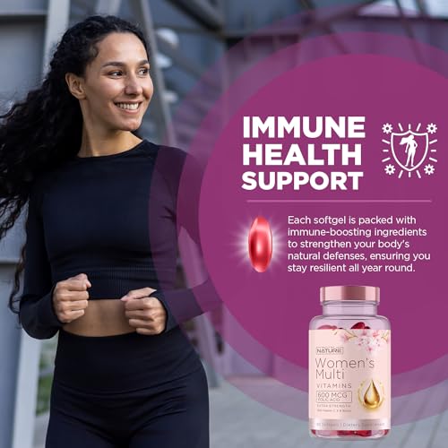 Built By Nature BBNWOMENSMULTIVITAMINS Vitamins For Women – Women'S Complete Daily Multivitamin Supplement With A, B, C, D, E, Iron, Calcium, Magnesium And Multi Minerals – Wellness & Immune Health Support thumb #5