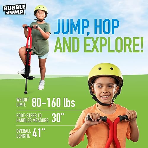 Bubble Jump 1660 Pogo Stick For Kids Age 10 & Up Red thumb #4