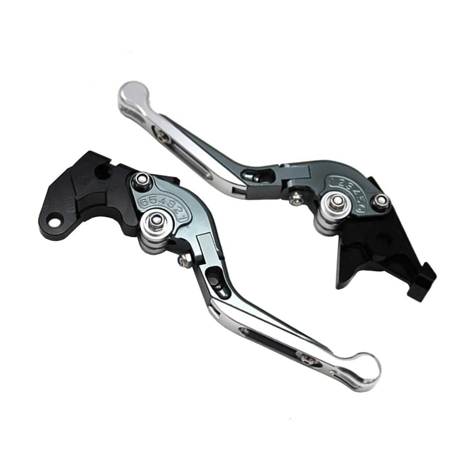 Rvevfbkbal H Motorcycle Brake Clutc Lever Levers Adjustable Folding For Suzuki Gs500 Gs 500 1989-2008(H)