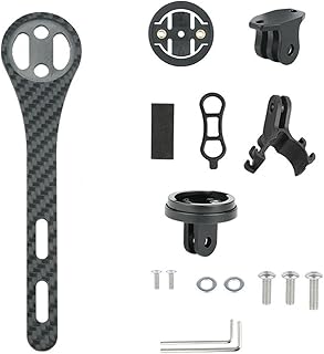 RANRAO Bike Computer Bracket, Bike Computer Extension Frame Extension Bracket Stopwatch Bracket for Mountain Bike, Road Bike, Combo Mount