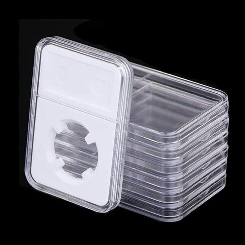 10PCS High Quality Coin Slab Holder (36mm) Display Case Free Label NGC Style