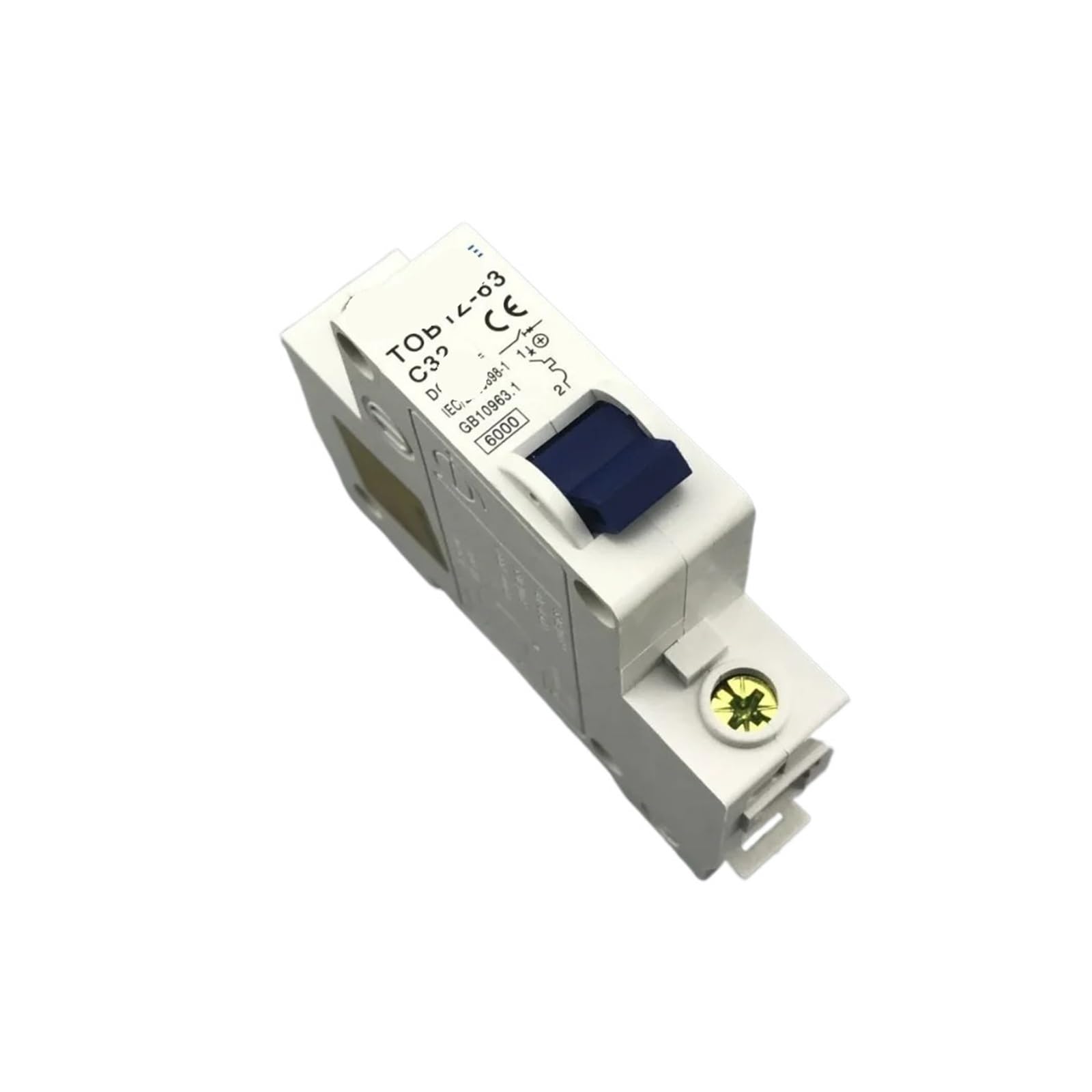 Disjoncteur monophasé 32 A haute performance courbe C robuste 125 V CC