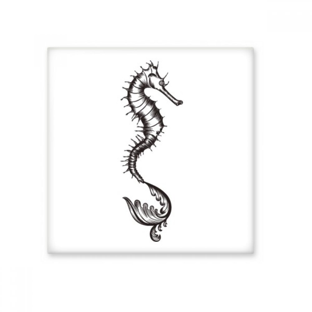 Carrelage hippocampus cadeau artisanal décoration murale