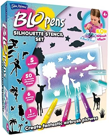 John Adams | BLOPENS® Fantasy Activity Set: Blow airbrush effects | Arts & crafts | Ages 4+