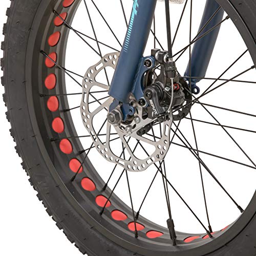 Hiland 20 Inch Mountain Bike Fat Tire Shimano 7-Speed for Boys and Girls Age 5 + Years | Kids', Bicycles, Dual-Disc Brake, Kids Beach and Snow Bicycle - Image 9