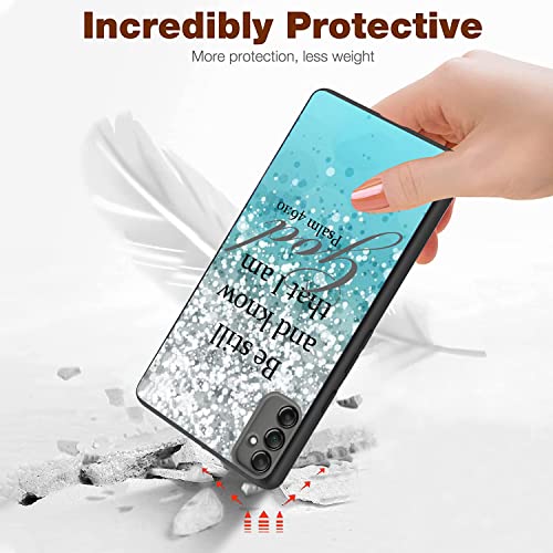 Coque Samsung A14 5G Psaume 46:10 protection et sérénité