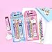 Molang Sharpener Sharp 3pcs & Lead Set 2.0mm - Kawaii Korean Stationery, Pencil Sharpener & Refill Lead Kit, School & Office Supplies, Perfect for Artists, Writers, Students