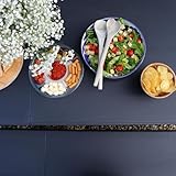 Harbour Housewares Rectangle Folding Trestle Tables - 180cm (6ft) - Black - Pack of 2 Outdoor Folding Table for Picnic, BBQ, Garden, Camping, Wedding, Party Catering - Image 7