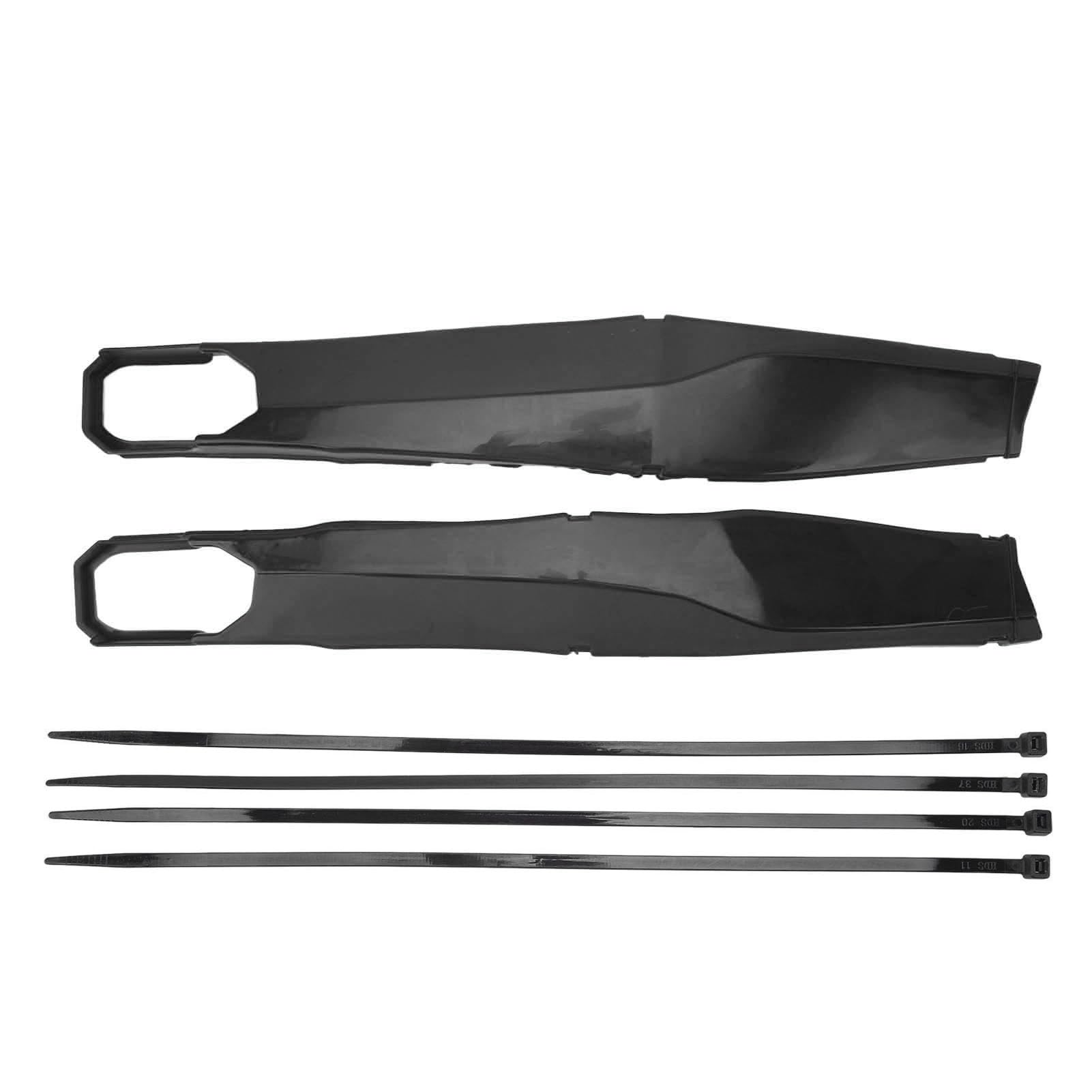 Protector de Basculante para Motocicleta, Efecto a Prueba de Polvo para TC 125 250 FC 250 350 TE 125 FE 350 450 (Negro)