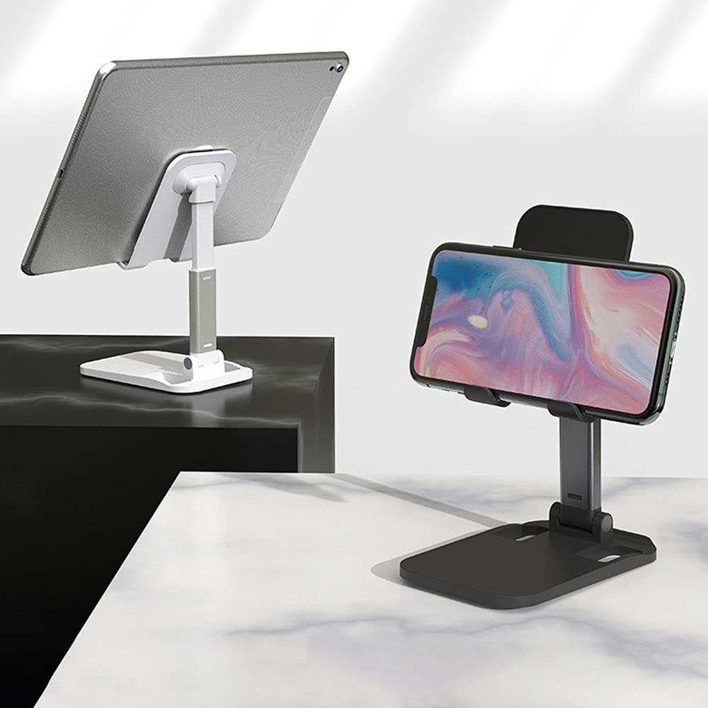 XIANGFASJZ Soporte Movil Teléfono móvil Soporte Teléfono Móvil Desktop Stand Lazy Flat Teléfono Móvil Soporte Soporte Marco de Soporte Casa Plegable