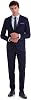 Hatemoğlu Slim Fit Flat Mono Neck Classic Suit