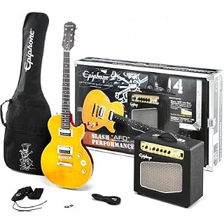Epiphone by Gibson Slash « AFD » Les Paul Special-II Performance Pack – Guitare & amplificateur - Les Beatles, Paul McCartney, John Lennon, RIngo Starr, George Harrison