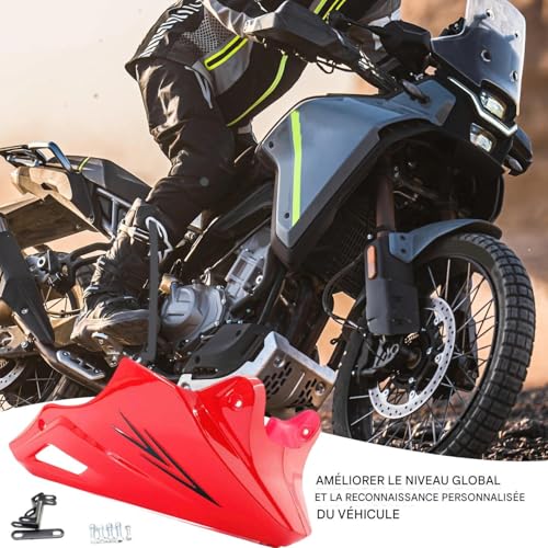 Carénage bas de moto et sabot de protection moteur pour route - 7