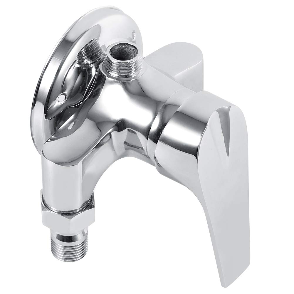 Valvola Miscelatrice per Rubinetto Doccia, Rubinetti da Bagno G1/2In Argento Doccia Vasca da Bagno Valvola Corpo Doccia Rubinetti da Bagno Kit Doccia Sistema Doccia Maniglie Doccia