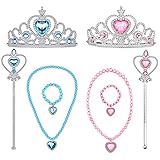 kleine prinzessin bettset 【Design】 Die Inspiration für das Design stammt von Belle während des Abendessens. Sie trägt ein wunderschönes Kleid, das das Gefühl von Luxus vermittelt. Glitzernde Goldornamente verleihen dem Märchen Charme. Kronen und Halsketten sind aus rosa und blauen Strasssteinen mit einem wunderschönen silbernen Rand und shinning.