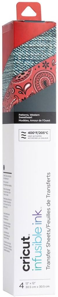 Cricut Motifs de Feuilles de Transfert Infusible Ink™, Western Sweetheart