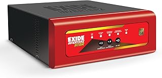 EXIDE Star STAR12V1625 1625VA Pure Sine Wave Inverter | 12V Home UPS for 2–3BHK Homes &amp; Offices | LED Display | PLEX Techn...