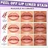 IONSGAKO 5 Colors Lip Stain Peel Off Lip Liner Stain, Matte Finish Peel Off Lip Stain Tint Long-Lasting Waterproof, Transfer-Proof, All-Day LipStain for Women, Vegan & Cruelty-Free