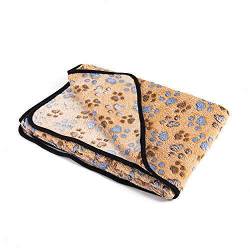 2 Pack iNNEXT Puppy Blanket for Pet Cushion Small Dog Cat Bed Soft Warm Sleep Mat, Pet Dog Cat Puppy Kitten Soft Blanket… - Image 6