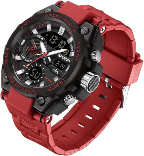 findtime Orologio digale da uomo, sportivo, digale, per | FindTheDeal