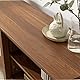 Zinus Camden TV Schrank - TV Schrank 147x40x60 cm - Möbel mit offenen und verstellbaren Regalen - Hellbraun