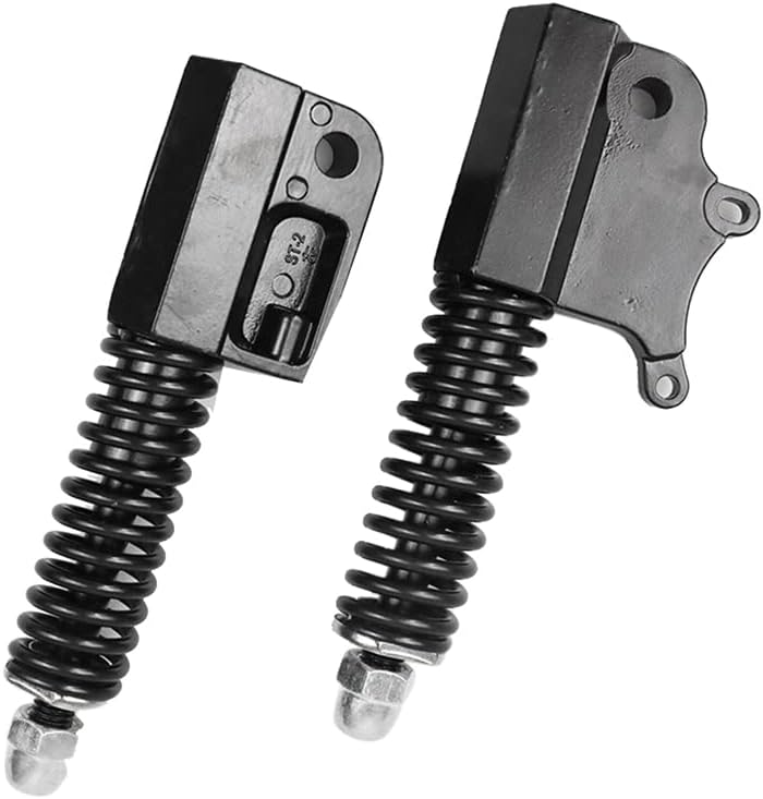 1Pair Pressurized Shock Absorber for Kugoo M4 Diameter Parts Hole Threaded Damping Parts - (Color: Black)