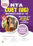 CUET (UG) Common University Entrance Test-2026 Commerce Domain (B.Com.) | Study Guide Include Latest Solved Paper 2025 Based on NTA Pattern (English Edition)