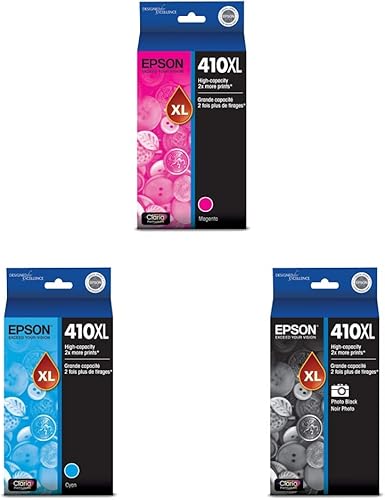 Epson T410 Claria Premium - Cartucho magenta de alta capacidad (T410XL320-S) para impresoras Select Expression Premium y EPSON T410 Claria Premium y