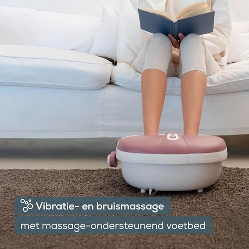 Goliving Automatisch Inklapbaar Voetbad met Massage – Wit - View 1