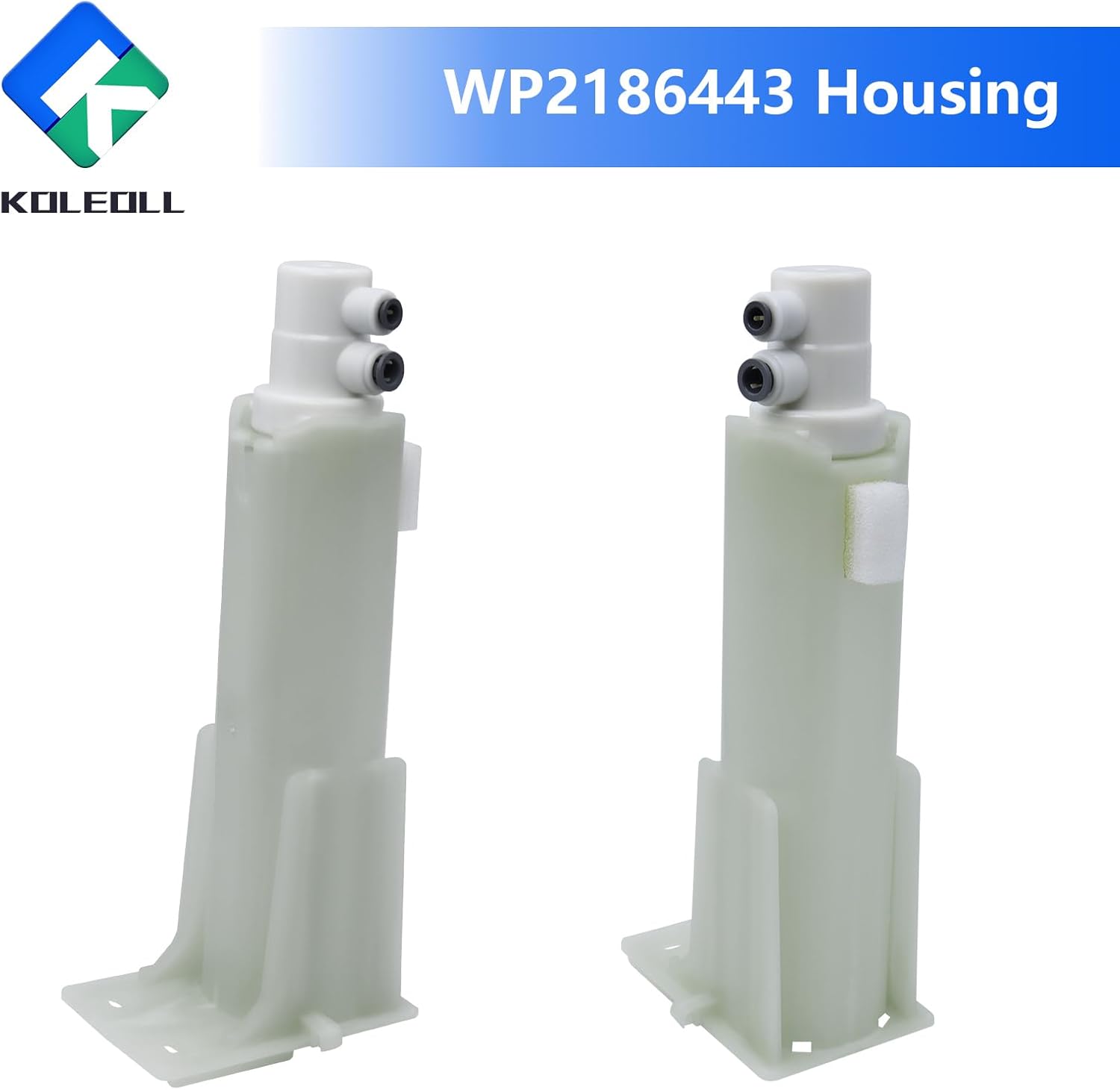 WP2186443 Housing Compatible with Whirlpool Kitchen Aid Kenmore Maytag Replaces 2186443 WP2186443VP 451472 AP6006021 PS11739083 EAP11739083