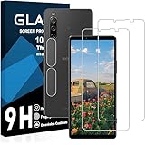 【2枚液晶フィルム+2枚レンズフィルム】Xperia 10 III ガラスフィルム 国産旭硝子AGC素材 エクスペリア 10 III SOG04 SO-52B 保護フィルム 【 硬度9H 国産旭硝子AGC素材 気泡ゼロ 飛散防止 指紋防止 高感度 衝撃吸収 ラウンドエッジ加工 】JCJCLY-SJDU6T