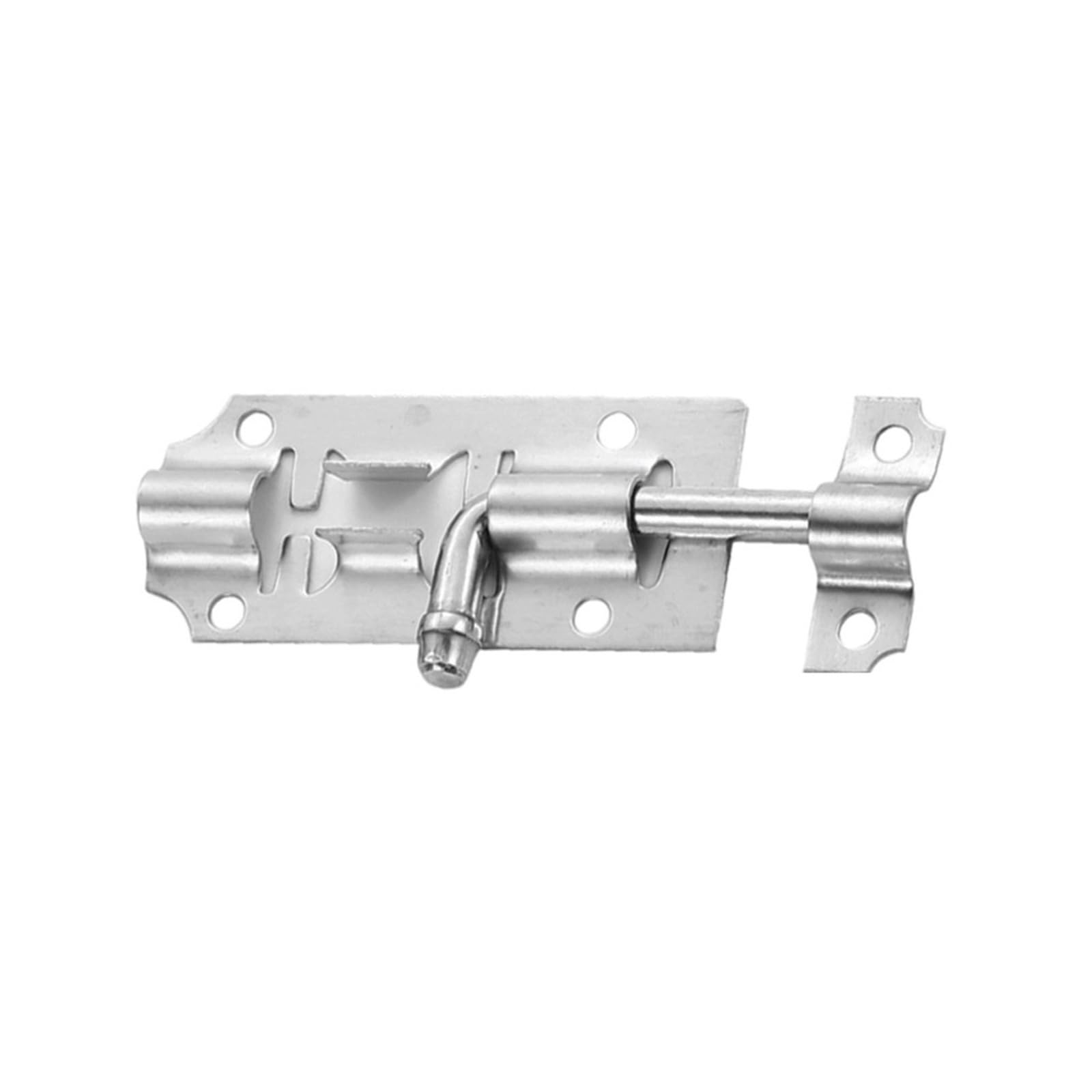 Hebilla de cerradura seguridad puertas acero inoxidable, pestillo ventana, pernos torre puerta corredera engrosados ​​de alta resistencia, ferretería for el hogar(11cm,5PCS)