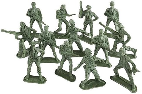 Green Army Soldiers Toy Military Soldier Men 144 Action Figures